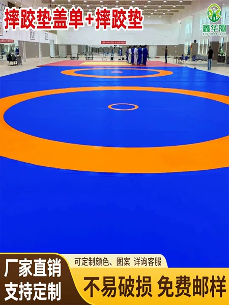 Cheerleading Mat Cover, Martial Arts Sanda Mat Cover, Non-Slip Cover, Single Judo Mat Wrestling Training Thickened Pvc Cover