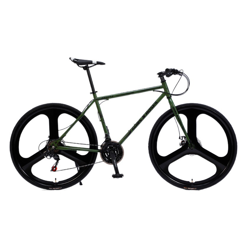 700c bicicleta de carretera para hombres y mujeres adultos velocidad variable Super Light Racing Car Ciudad recta mango ciclismo bicicleta