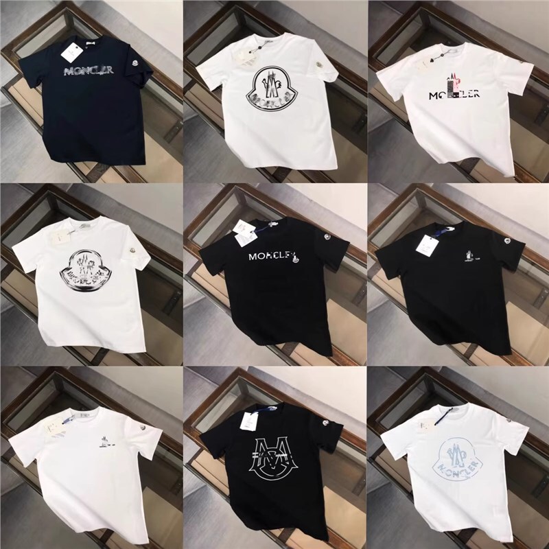 High-end cross-border Xiaomeng summer men's simple printed heavy cotton casual short-sleeve T-shirt High-end cross-border Xiaomeng summer men's simple printed heavy cotton casual short-sleeve T-shirt