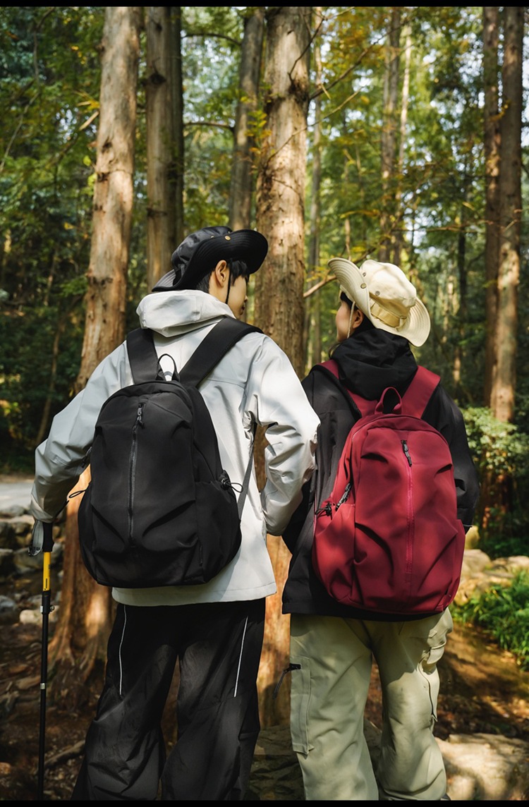 337g Weight Polyester Lining Material Sewing Thread Fashion Element Zipper Closure Type Double Shoulder Straps Strap Type Zipper Backpack Bags Type Holiday, Travel Occasion Oxford Cloth Material Waterproof Function Hiking Backpack Backpack Solid Color Pattern All Seasons Season Unisex Gender Classic Style, Sports Style Square Shape Large Size Waterproof Solid Color Holiday Travel Hiking Backpack 9