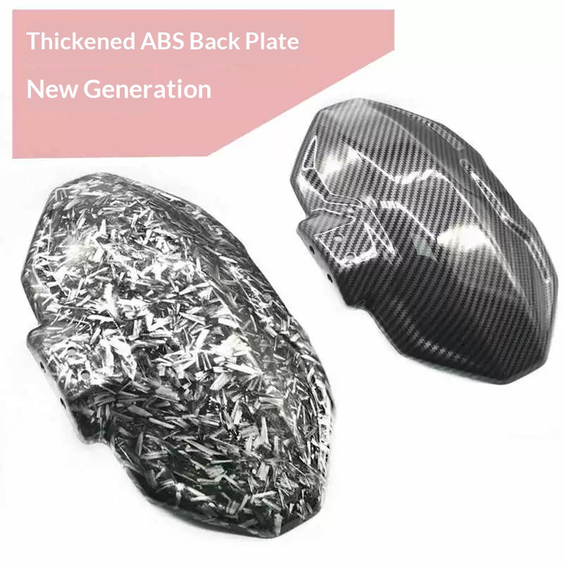 Cross-Border Exclusive Supply of Electric Vehicle Fender Modification Parts, Carbon Fiber Rear Fenders for the First, Second, Third, and Fourth Generations, Niu Ninebot, and Children's Models