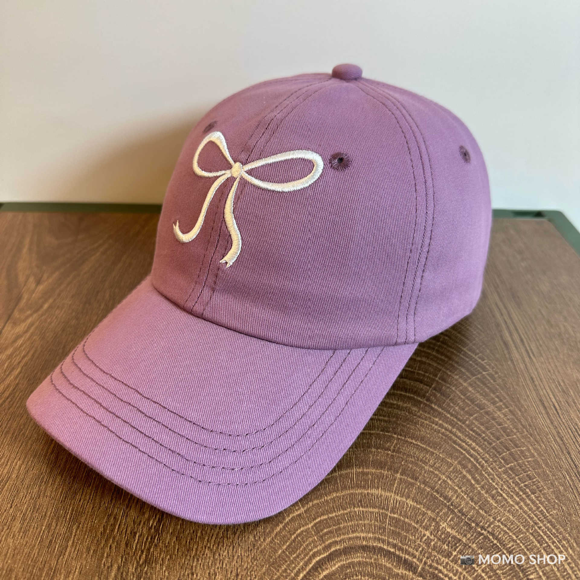 Cute Bow Pink / Denim Baseball Cap