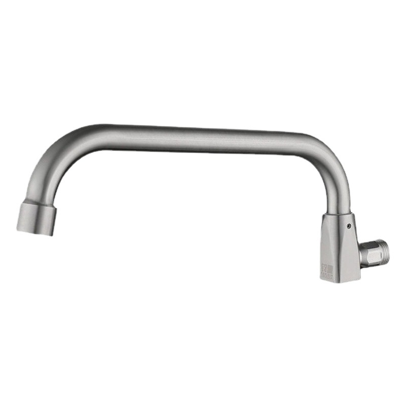 Special faucet for hotel kitchen stove 304 stainless steel rotatable swing restaurant chef commercial semi-automatic