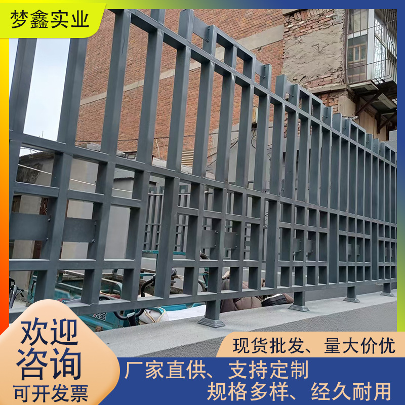 安装锻打铁艺护栏 别墅防盗铁艺护栏 公园铁艺护栏 铁艺冲压护栏