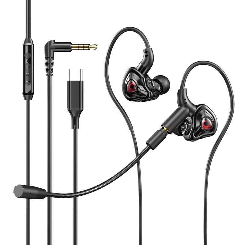 Juegos de modelos privados transfronterizos, auriculares con cable para deportes electrónicos, auriculares para computadora con música Mai HIFI