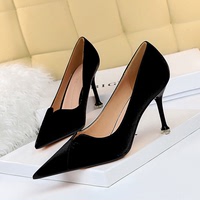 Han edition contracted 282-6 high heels for women's shoes heel with shallow mouth pointed sexy nightclub show thin spring single shoes