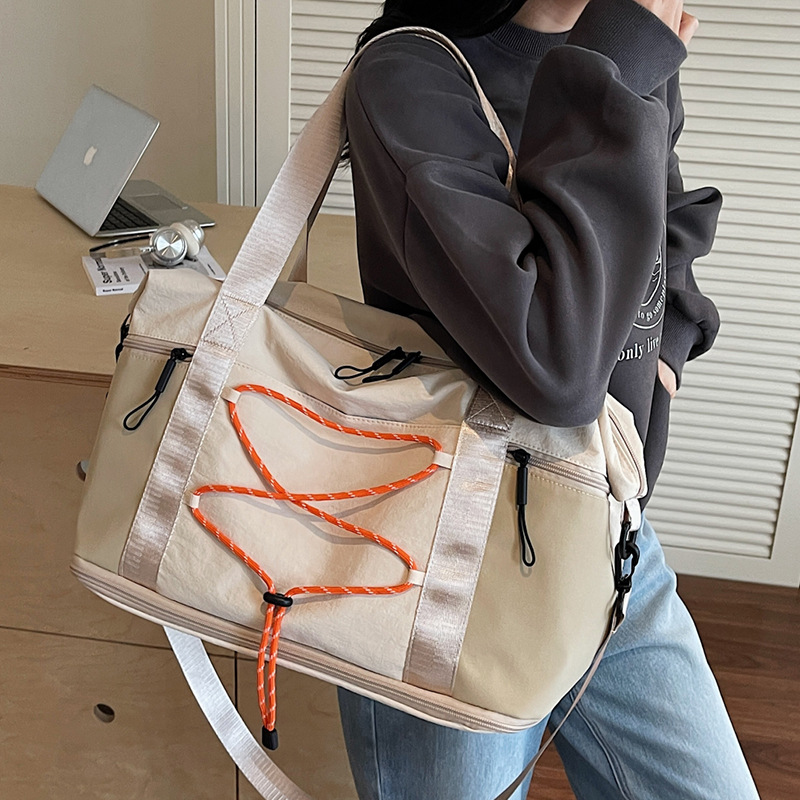 Bolsa de viaje simple de moda, bolsa de yoga deportiva, bolsa de natación seca y húmeda, bolsa de mano de corta distancia