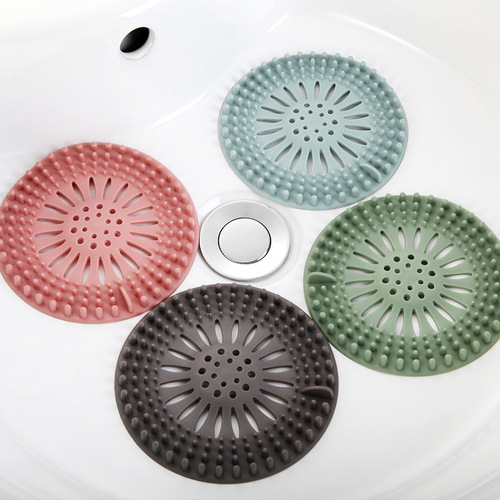 Bathroom drain hair filter, kitchen sink anti-clog floor drain cover, hair anti-clog filter