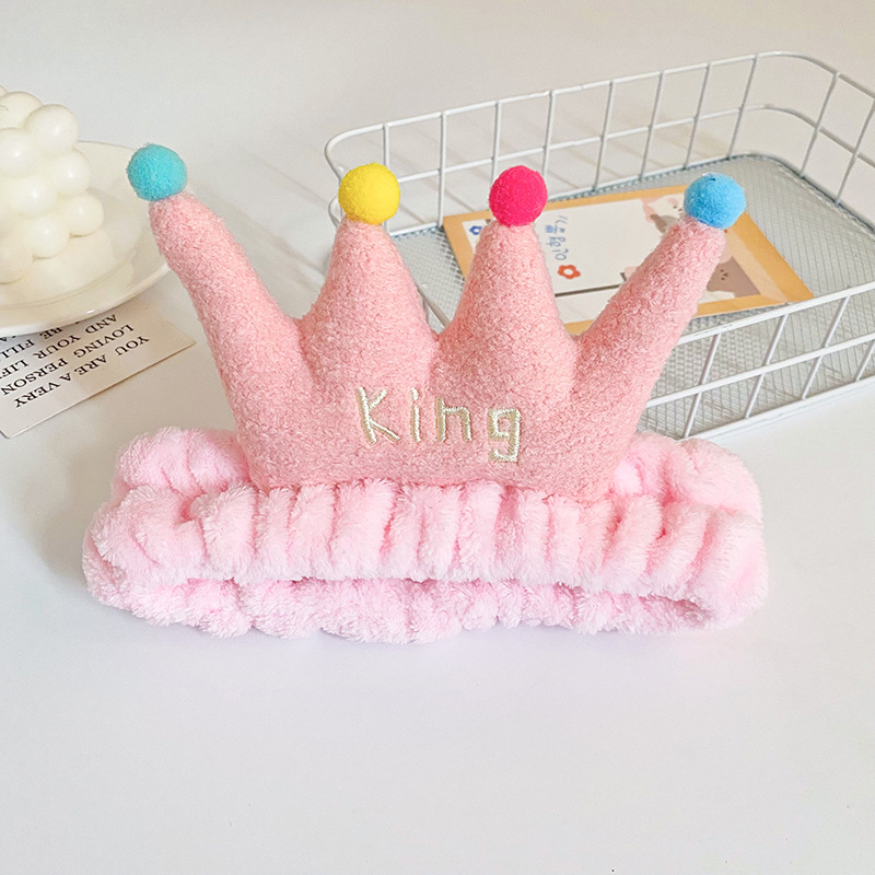 Europea y americana transfronteriza moda corona diadema mujeres belleza máscara diadema regalo de Navidad accesorios para el cabello tocado al por mayor