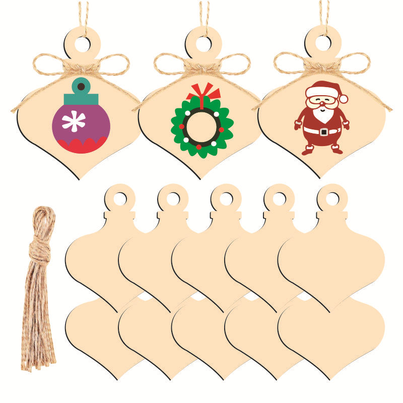 0608桃心麻绳挂件