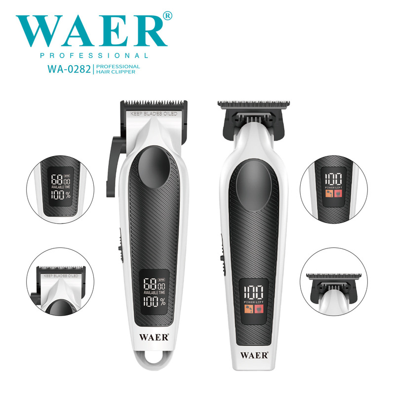 WAER新款理发器电推剪电推子理发神器理发工具油头雕刻套机专业款|undefined
