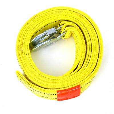 Car Towing Rope 4.5M 5T Truck Double Layer Thickened Pulling Hook Vehicle Tow Rope Tow Chain Tow Strap