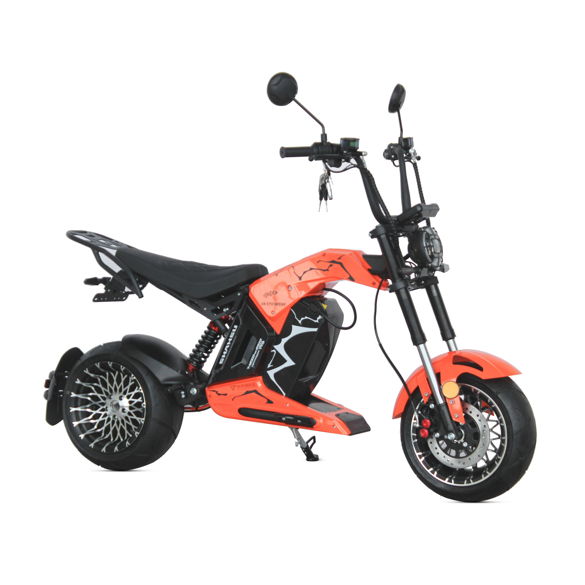 Eec Dot Adult Scooter Two-Wheeled Motorcycle Harley Electric Vehicle Hm-8 Cross-Border Overseas Warehouse Direct Delivery