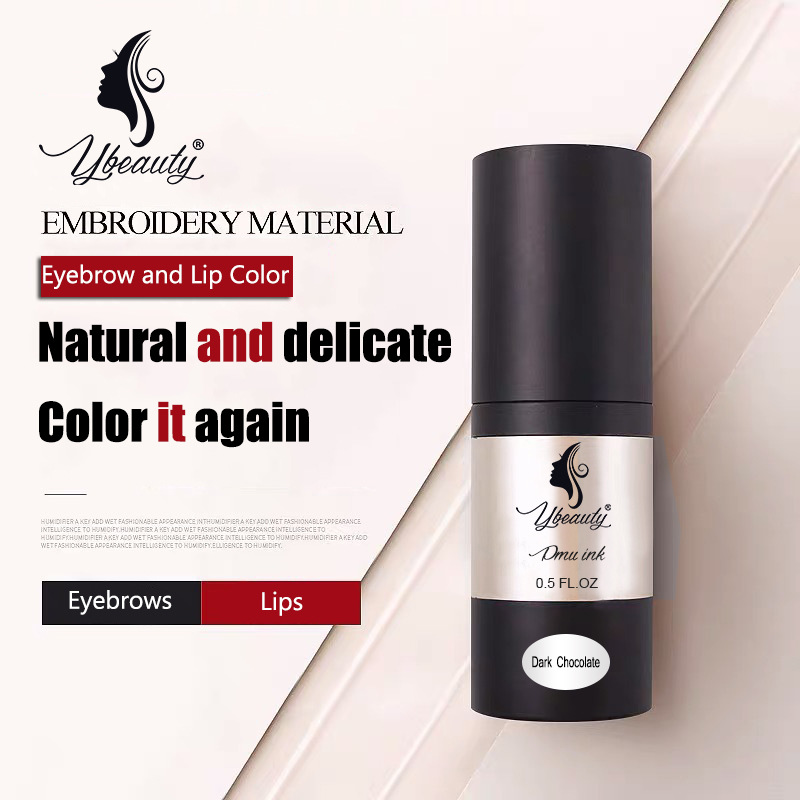Procesamiento personalizado Ybeauty cejas bordadas, tinta de cejas, tinta de cejas, líneas de ojos, líneas de ojos, líneas de cejas, líneas de ojos, líneas de cejas