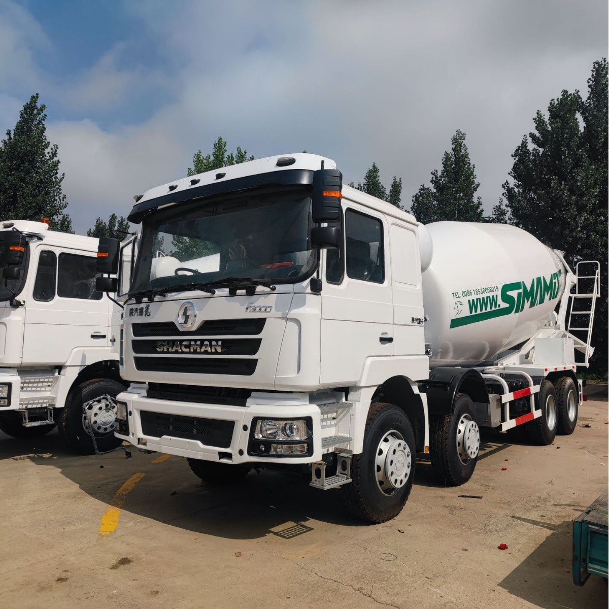 Used Dump Truck for Export, Shaanxi Automobile Delong F3000 6X4 Rear Eight-Wheel Dump Truck with Weichai Engine
