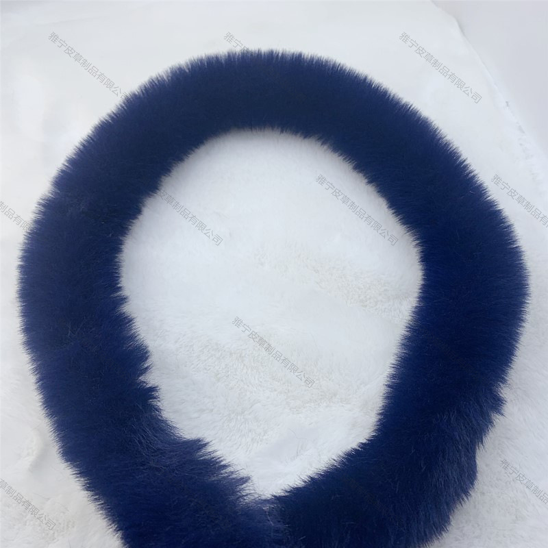 Tiras de piel sintética tipo conejo para decoración de ropa hanfu capas y accesorios textiles venta al por mayor