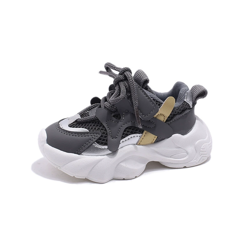 Sports shoes for boys, breathable children's footwear, autumn