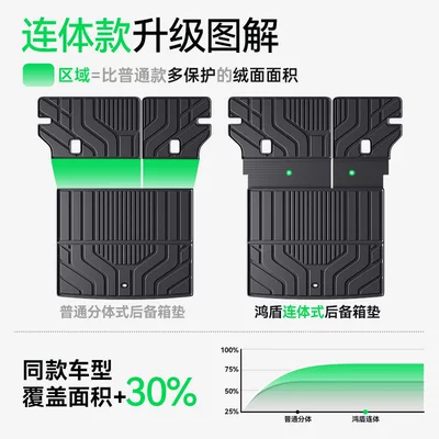 Trunk Mat of Mg4X, Tpe Integrated