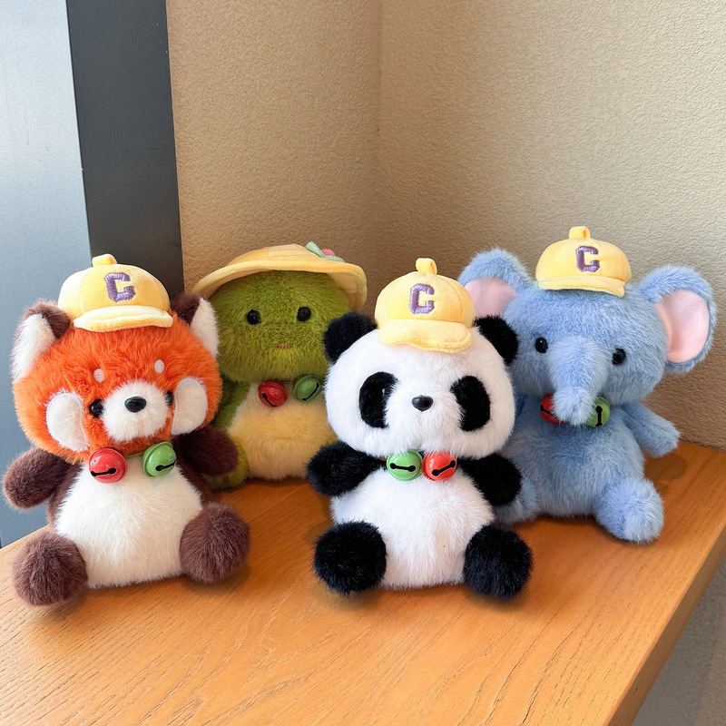 テーブルメイトシャンリンシリーズパンダ人形ぬいぐるみかわいいレッサーパンダペンギンおもちゃ象恐竜人形|undefined
