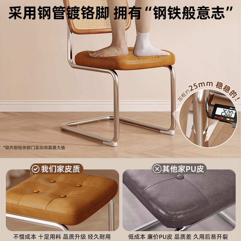 Dormitorio de niñas silla de maquillaje armario Vasily estilo medieval tela de caña alta sensación silla de escritorio de madera maciza silla respaldada