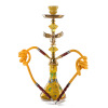 E -commerce cross -border Arabic cigarette pot Eagle Middle Eastern style glass cigarette bucket hookah shisha