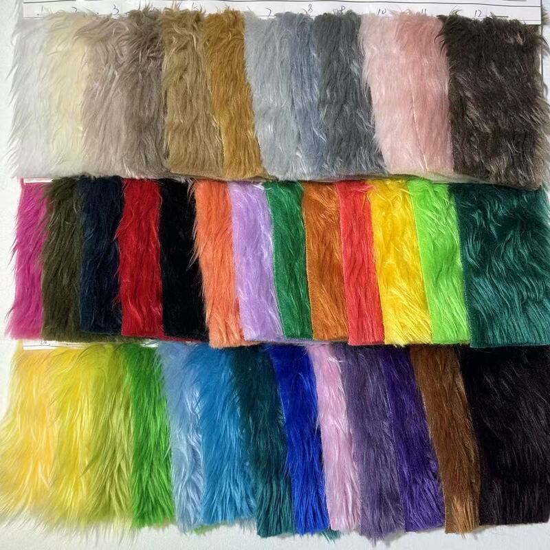Spot Wash Water Rabbit Hair 30mm Underwater Hair Cotton Doll Hair Short Fried Hair Artificial Velvet Toy Fabric