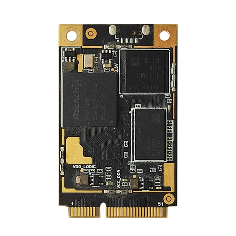 Компонентная плата RV1126 с вычислительным bar USB-разъемом
