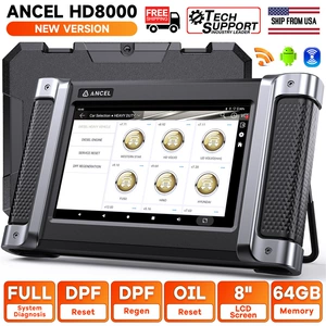 ANCEL HD8000 Dizel Ağır Yük Maşını Diaqnostika, DPF Regenerasiya, Sıfırlama