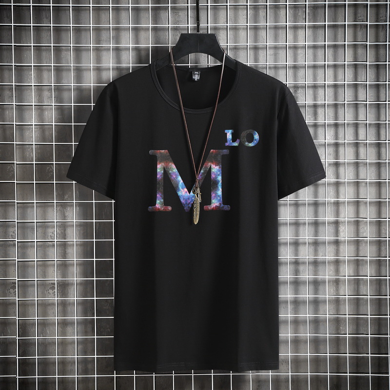 大码棉t恤男短袖韩版潮流宽松体恤男士圆领学生潮胖子肥佬半袖男