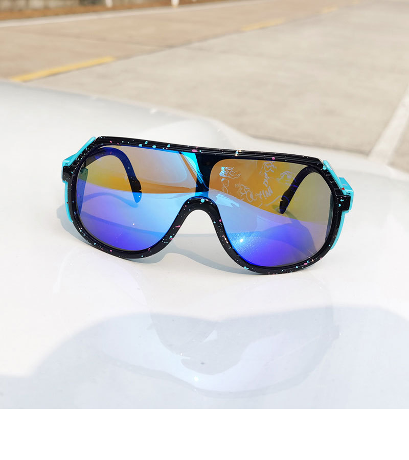 Elegant Basic Simple Style Color Block Pc Special-Shaped Mirror Patchwork Full Frame Glasses display picture 1