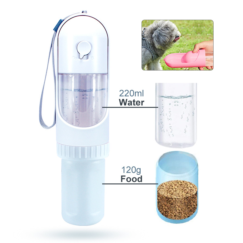 Procesamiento de tazas de agua para perros personalizadas, bebedero de agua para gatos al aire libre, tazas de agua para mascotas portátiles