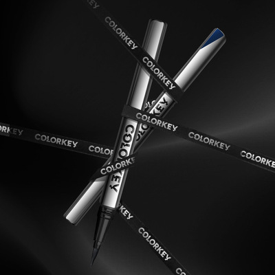 colorkey珂拉琪行云流彩眼线液笔 小银管眼线笔彩色新手初学者