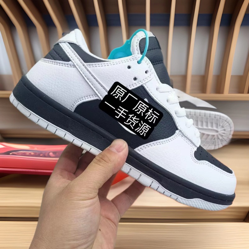 Putian genuino dunk low-top puro original sb zapatillas de deporte blanco y negro panda cereza polen azul marino pareja zapatillas de deporte para hombres y mujeres