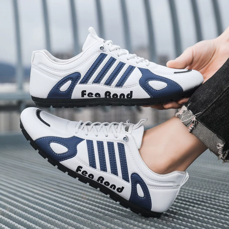 Внешняя торговля мужская обувь весенняя новая кожа удобная мягкая подошва дышащая повседневная спортивная обувь мода мужская обувь оптом