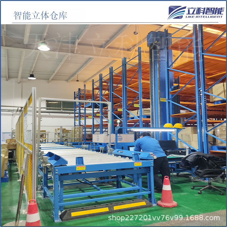 Small Intelligent Warehousing Stereo Warehouse, Stacker Automated Stereo Warehouse, First-In-First-Out Efficiency