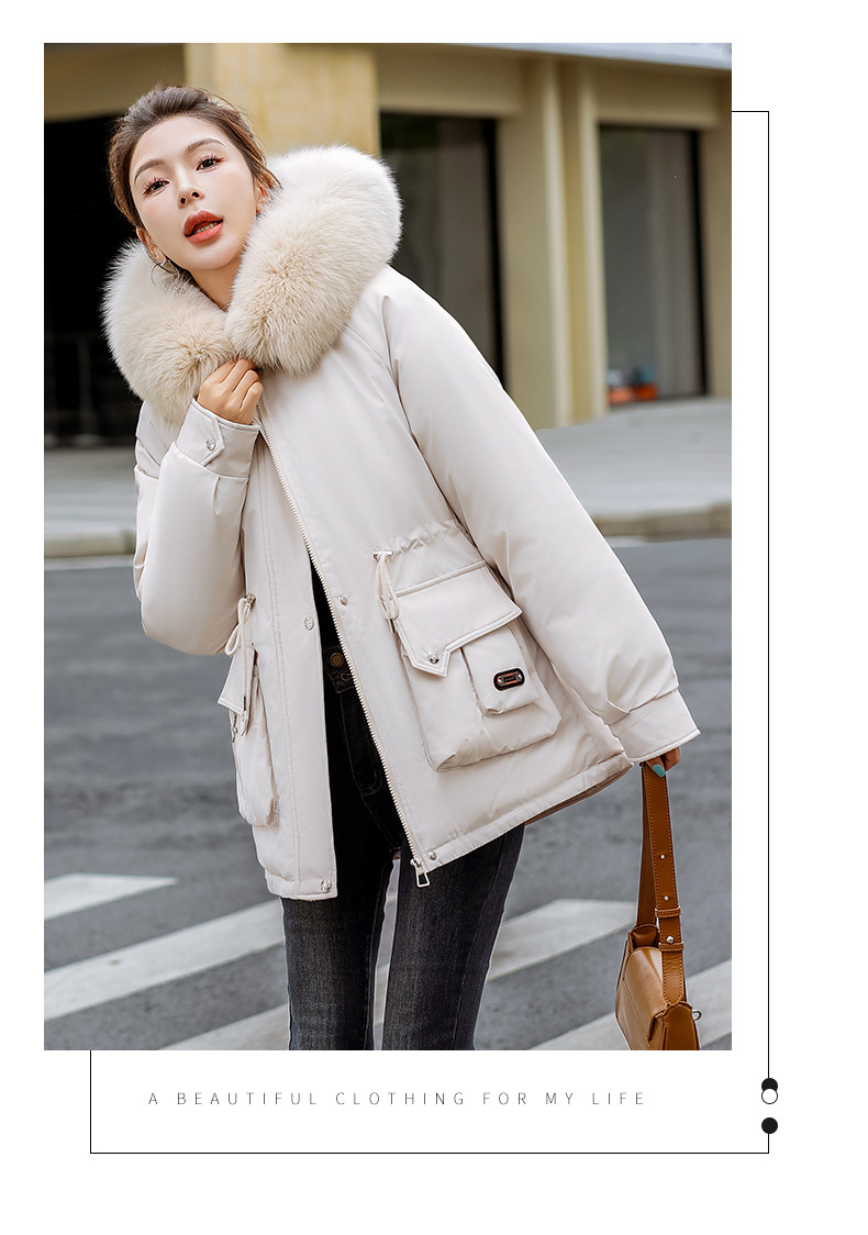 The petite faction overcomes the challenge of women's padded clothing in winter 2024, with new waist cinching slimming_voghion.com