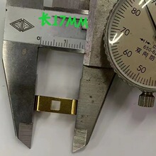 童军扣童军头织带链接扣黄铜材质现货供应DIY饰品配件