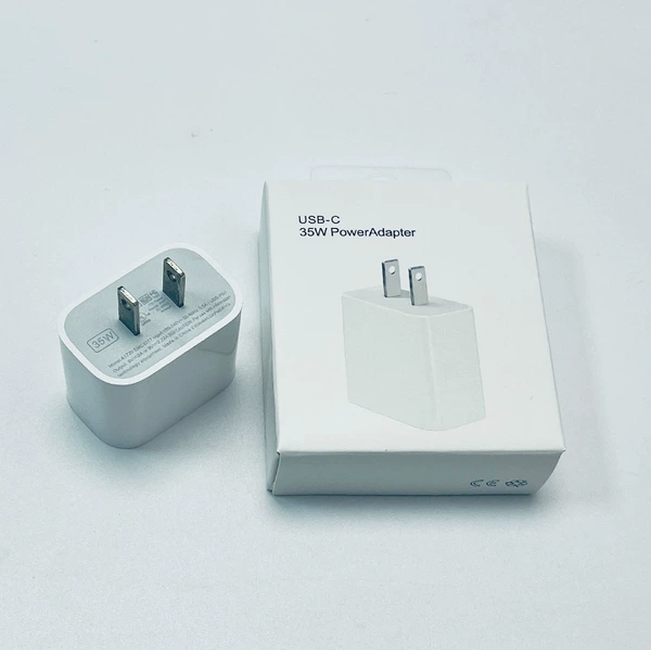 35W US-regulated charging head + transparent hook packaging box