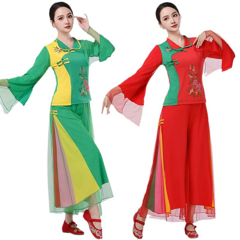 Весна и лето новый костюм для танцев на сцене