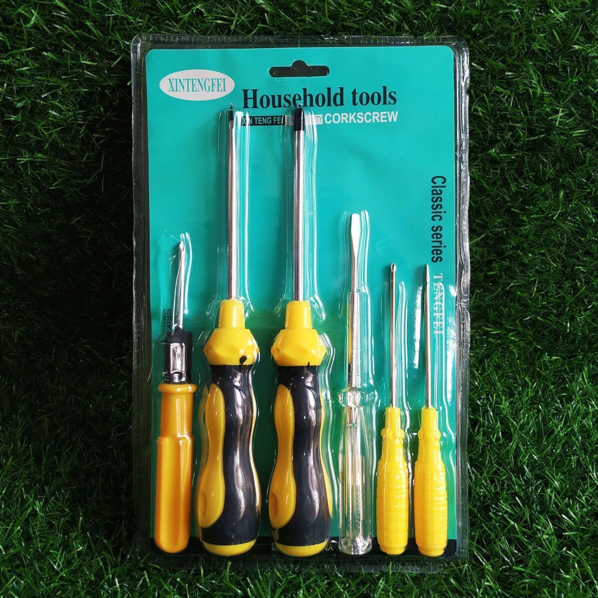 螺丝刀一字十字6件套家用维修手动组合实用工具套装耐用