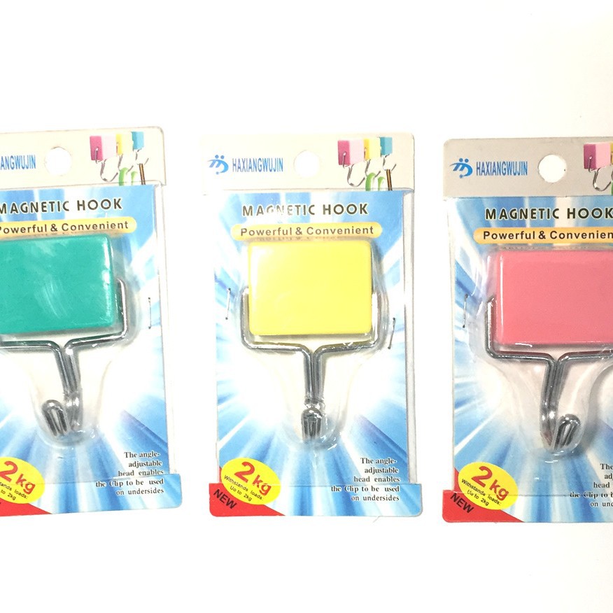 Oferta especial de fábrica magia de absorción de hierro magnético gancho sin costura cocina refrigerador imán gancho pegajoso