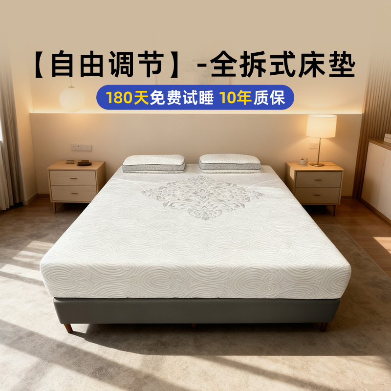 Five-Star Hotel Mattress Home Bedroom Thickened Sponge Memory Foam Independent Spring Bed and Breakfast Apartment Cross-Border Wholesale