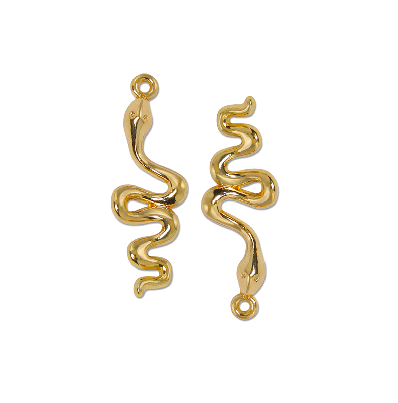 1 Piece Simple Style Snake Alloy Plating Pendant Jewelry Accessories display picture 5