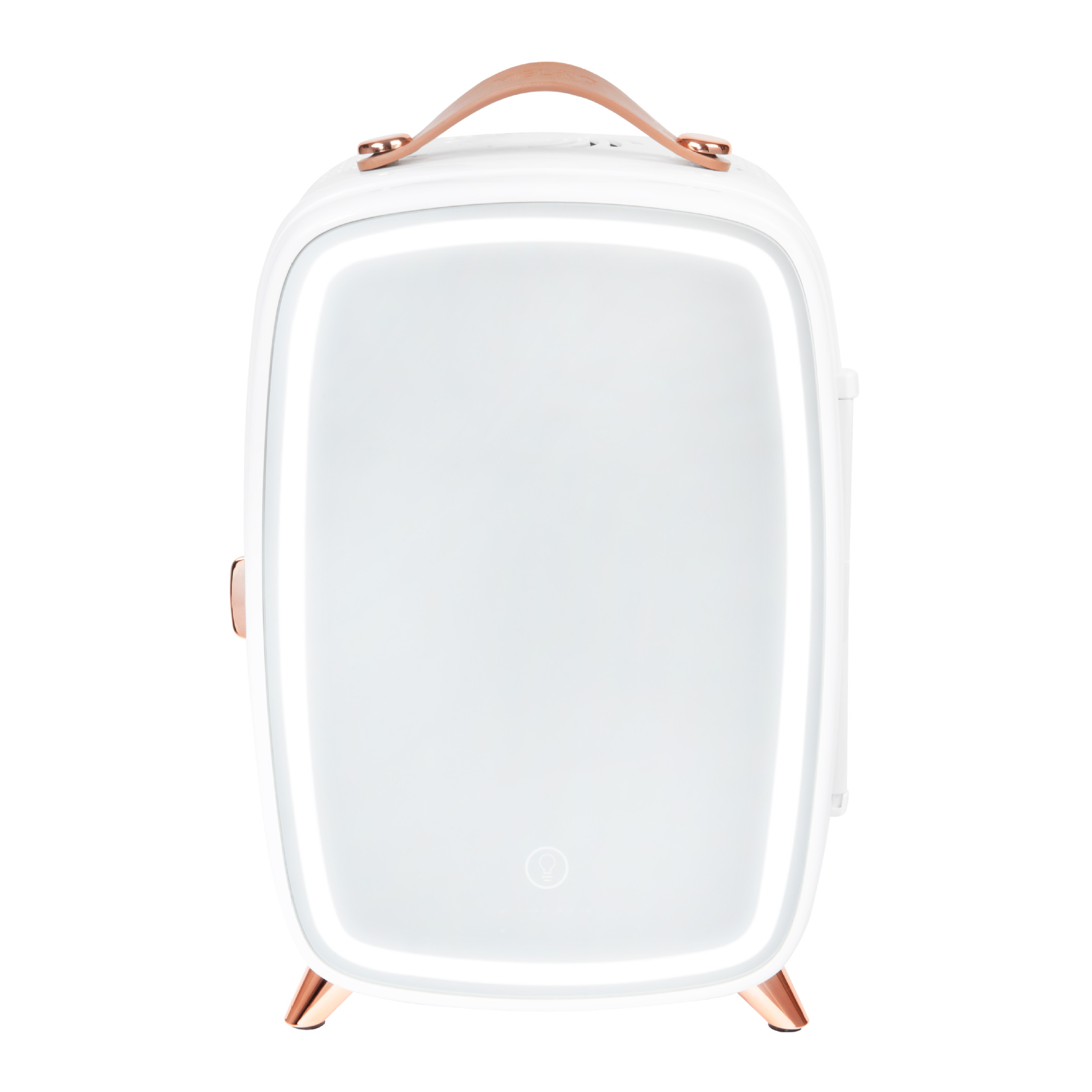 Nuevo 6L espejo LED pequeño cosmético refrigerador hogar dormitorio mini refrigerador portátil belleza refrigerador