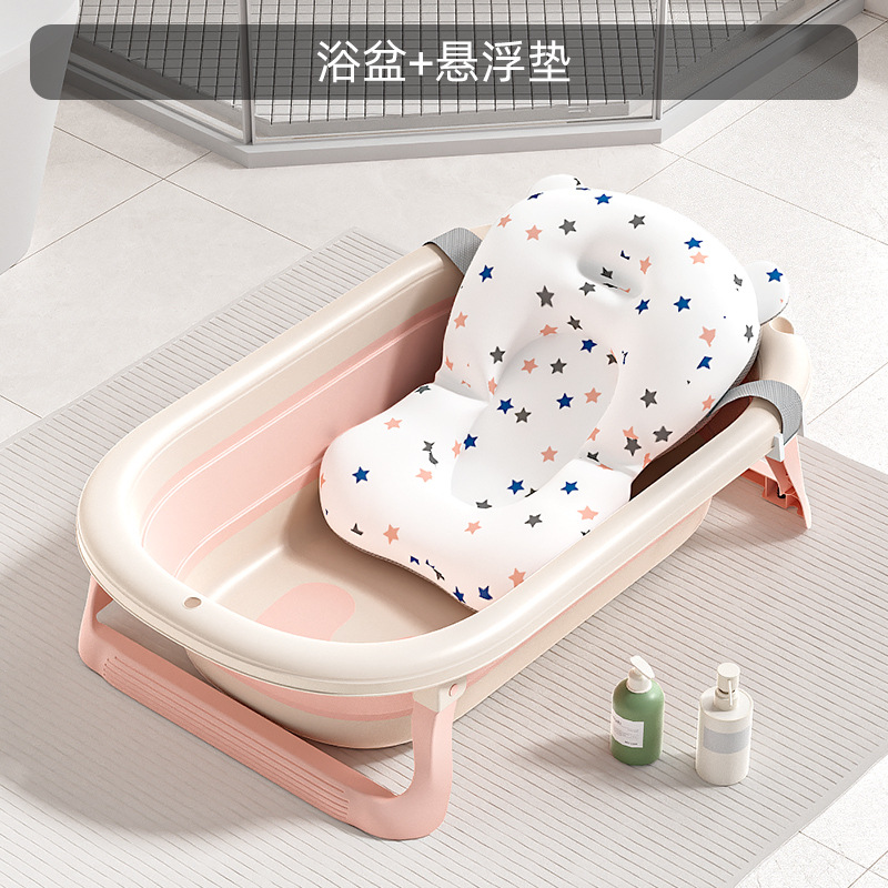 Bidé plegable para niños, balde de baño universal, suministros para bebés de gran tamaño, lavabo para bebés