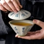 泡茶手写小号家用盖碗