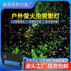 防水ダイナミックホタル星空レーザープロジェクターライト屋外雰囲気ライト風光明媚な公園の芝生の照明星空