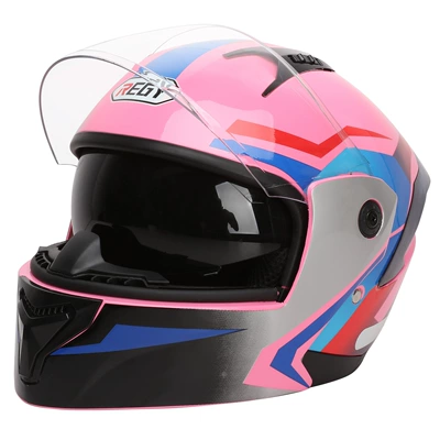 Motosiklet kaskı (dəbilqə): Electric Motorcycle Helmet, Riding - 511-1-pink