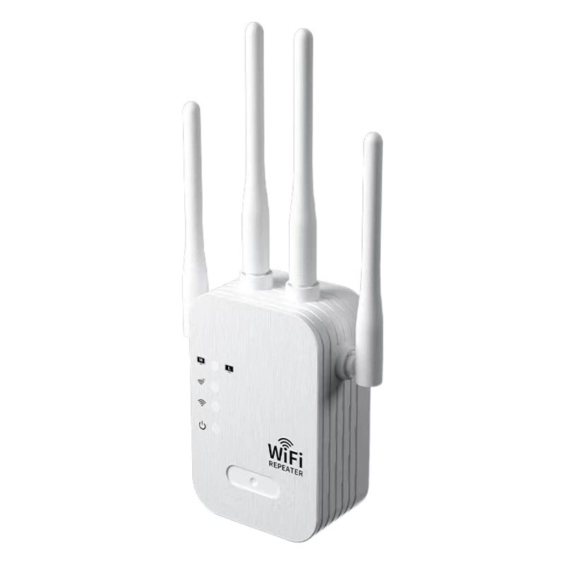 Усилитель сигнала WIFI четыре антенны дома стены беспроводной сетевой усилитель 300M повторитель