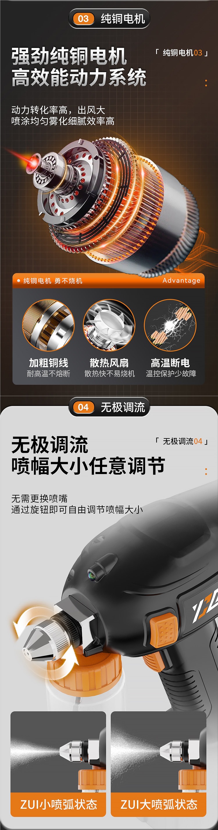Rechargeable electric spray paint gun, small household furniture repair spray gun, touch-up paint repair mini color TV spray pen